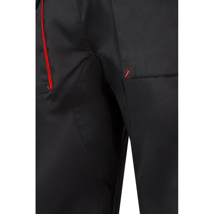 Pantalón de trabajo de sarga con varios bolsillos 200 g/m2 septima vista Pantalón de trabajo de sarga con varios bolsillos 200 g/m2 septima vista
