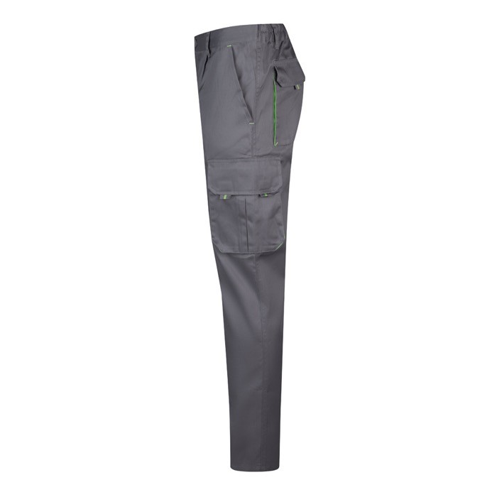 Pantalón de trabajo de sarga con varios bolsillos 200 g/m2 tercera vista Pantalón de trabajo de sarga con varios bolsillos 200 g/m2 tercera vista