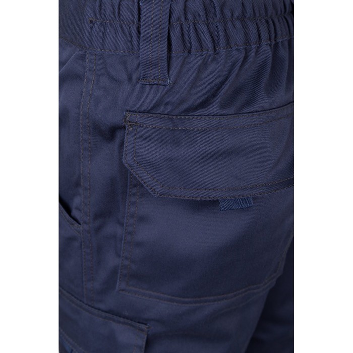 Pantalón de trabajo unisex con bolsillos 290 g/m2 color azul marino septima vista Pantalón de trabajo unisex con bolsillos 290 g/m2 color azul marino septima vista