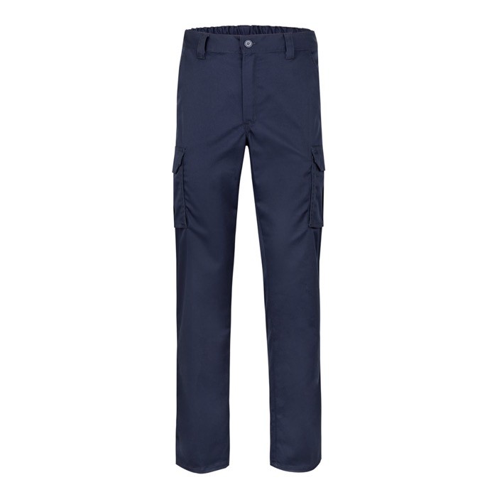 Pantalón de trabajo unisex con bolsillos 290 g/m2 color azul marino Pantalón de trabajo unisex con bolsillos 290 g/m2 color azul marino