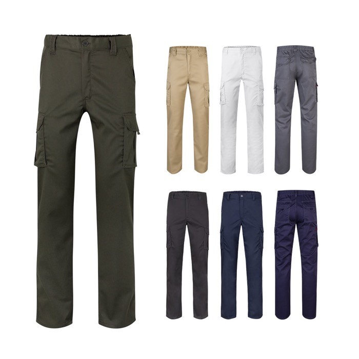Pantalón de trabajo unisex con bolsillos 290 g/m2 varios colores Pantalón de trabajo unisex con bolsillos 290 g/m2 varios colores
