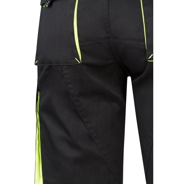 Bermudas laborales bicolor de algodón y poliéster 240 g/m2 sexta vista Bermudas laborales bicolor de algodón y poliéster 240 g/m2 sexta vista