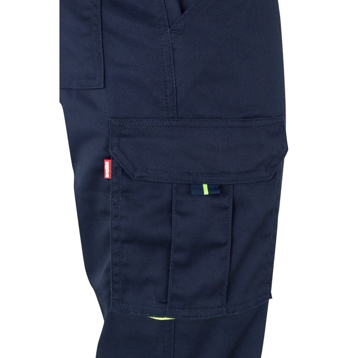 Pantalón de trabajo elástico extra grande con bolsillos 240 g/m2 quinta vista Pantalón de trabajo elástico extra grande con bolsillos 240 g/m2 quinta vista