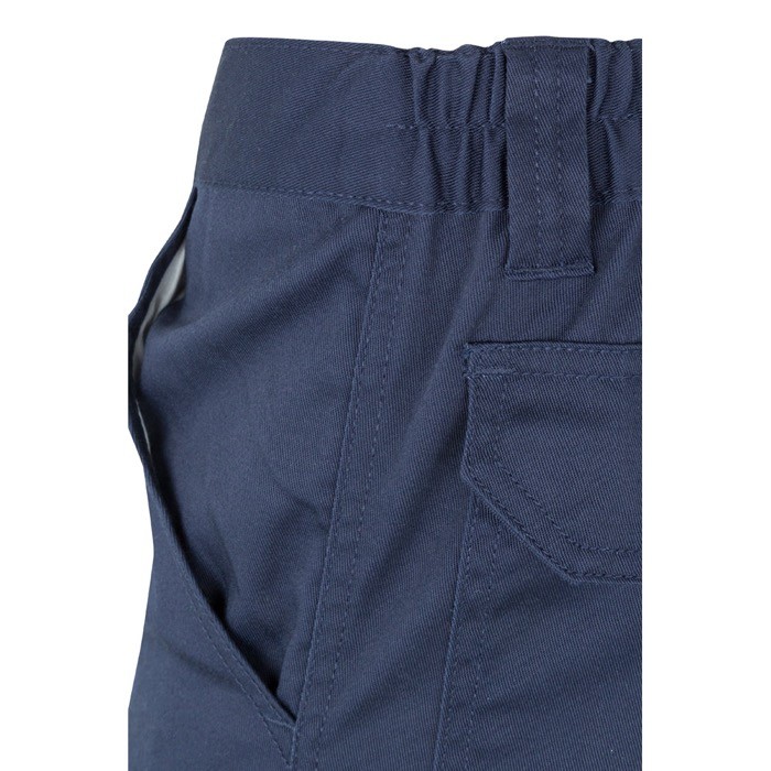 Pantalón de trabajo unisex con reflectantes 240 g/m2 color azul marino septima vista Pantalón de trabajo unisex con reflectantes 240 g/m2 color azul marino septima vista