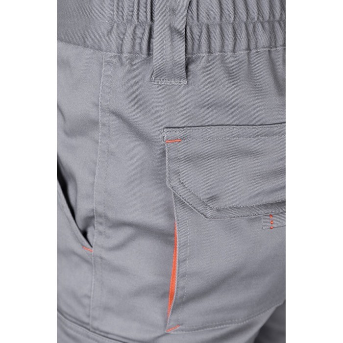 Pantalón laboral unisex bicolor en algodón y poliéster 240 g/m2 septima vista Pantalón laboral unisex bicolor en algodón y poliéster 240 g/m2 septima vista