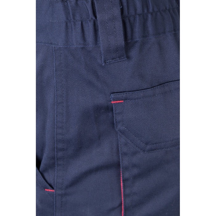 Pantalón laboral unisex bicolor en algodón y poliéster 240 g/m2 septima vista Pantalón laboral unisex bicolor en algodón y poliéster 240 g/m2 septima vista