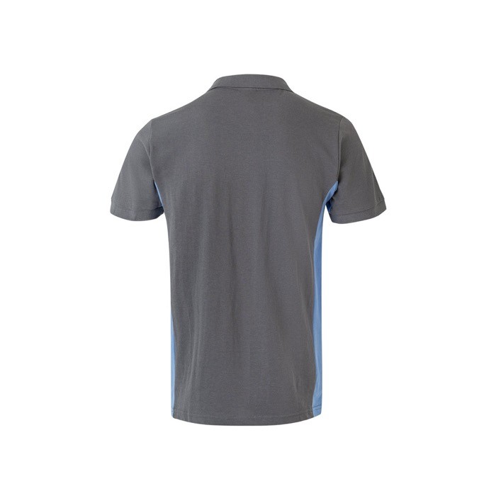 Polo laboral de piqué de algodón y poliéster manga corta 180 g/m2 segunda vista Polo laboral de piqué de algodón y poliéster manga corta 180 g/m2 segunda vista