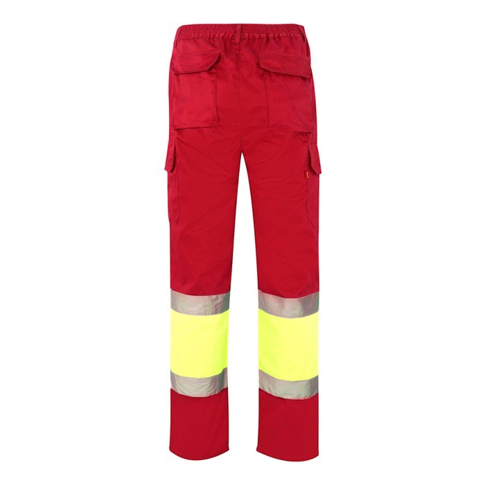 Pantalón unisex de trabajo de poliéster y algodón 210 g/m2 segunda vista Pantalón unisex de trabajo de poliéster y algodón 210 g/m2 segunda vista
