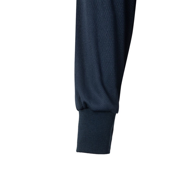 Polo de trabajo de manga larga extra grande en poliéster 160 g/m2 octava vista Polo de trabajo de manga larga extra grande en poliéster 160 g/m2 octava vista