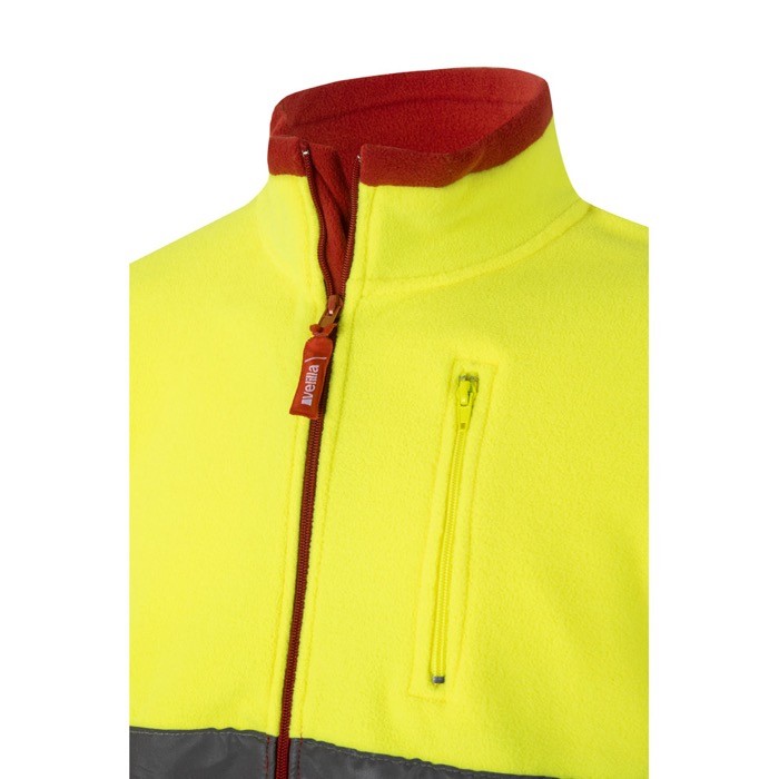 Chaqueta polar laboral extra grande de poliéster 280 g/m2 octava vista
