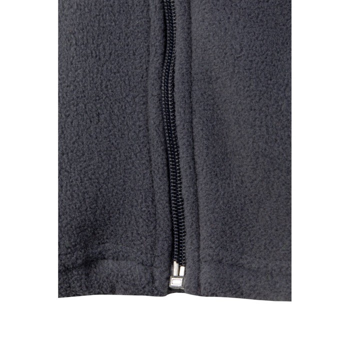 Chaqueta polar laboral extra grande de poliéster 280 g/m2 color amarillo quinta vista