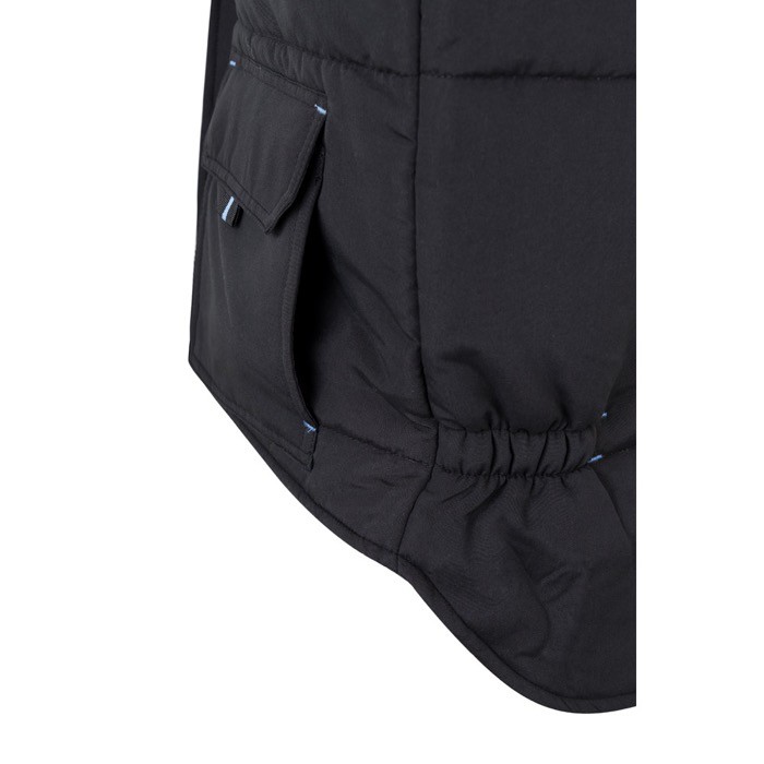 Chaleco laboral unisex multibolsillos de poliéster 120 g/m2 color azul claro septima vista Chaleco laboral unisex multibolsillos de poliéster 120 g/m2 color azul claro septima vista