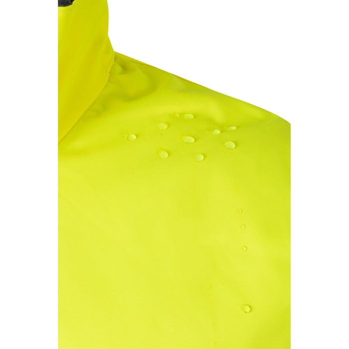 Parka de trabajo bicolor de poliéster con revestimiento 190 g/m2 quinta vista Parka de trabajo bicolor de poliéster con revestimiento 190 g/m2 quinta vista