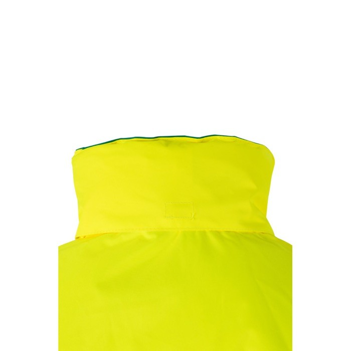 Parka de trabajo bicolor de poliéster con revestimiento 190 g/m2 novena vista Parka de trabajo bicolor de poliéster con revestimiento 190 g/m2 novena vista