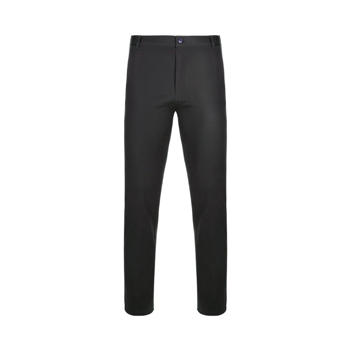 Pantalón tipo chino unisex elástico en algodón y elastano 260 g/m2 color negro Pantalón tipo chino unisex elástico en algodón y elastano 260 g/m2 color negro