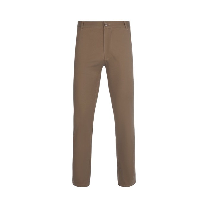 Pantalón tipo chino unisex elástico en algodón y elastano 260 g/m2 color natural Pantalón tipo chino unisex elástico en algodón y elastano 260 g/m2 color natural