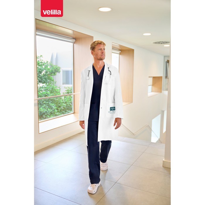 Blusa de sarga unisex en poliéster y algodón de 180 g/m2 vista bodegón Blusa de sarga unisex en poliéster y algodón de 180 g/m2 vista bodegón