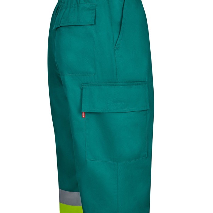 Pantalón de trabajo unisex de algodón y poliéster 190 g/m2 quinta vista Pantalón de trabajo unisex de algodón y poliéster 190 g/m2 quinta vista