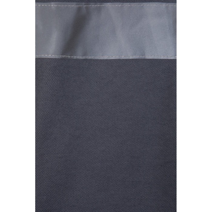 Polo de trabajo bicolor de manga larga de alta visibilidad 150 g/m2 octava vista