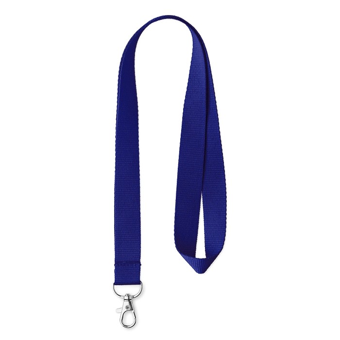 Lanyards baratos eventos color azul
