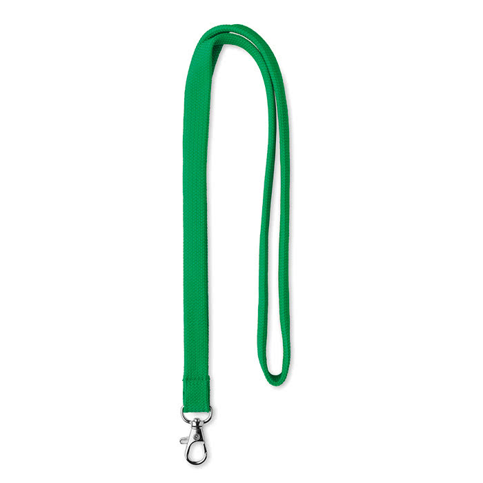 Lanyards de tipo cordón publicitarios color verde Lanyards de tipo cordón publicitarios color verde