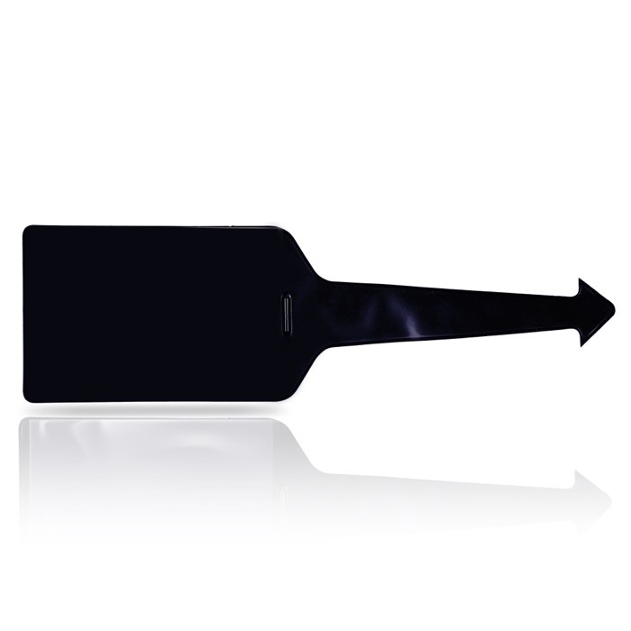 Identificador de maletas de varios colores con cara transparente color negro vista 11