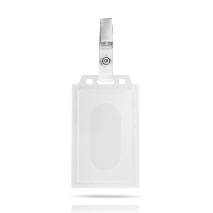 Identificador rígido perfecto para enganchar en el bolsillo 5.5x8.7cm vista 2 Identificador rígido perfecto para enganchar en el bolsillo 5.5x8.7cm vista 2
