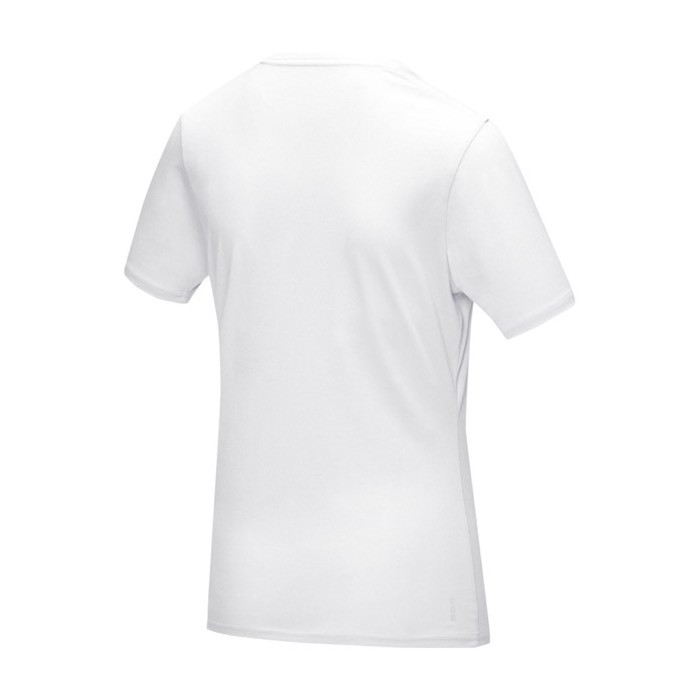 Camiseta mujer algodón orgánico GOTS 160 g/m2 Elevate NXT color blanco tercera vista trasera