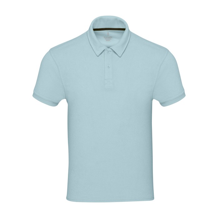 Polo unisex de rizo con tacto ultra suave 230 g/m2 Elevate NXT segunda vista frontal