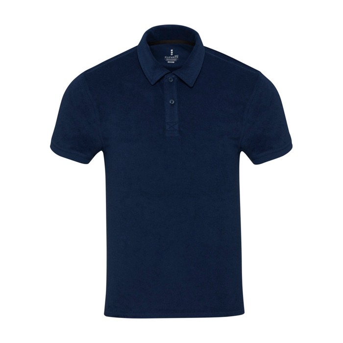 Polo unisex de rizo con tacto ultra suave 230 g/m2 Elevate NXT segunda vista frontal