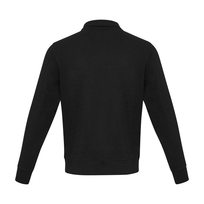 Jersey unisex de tejido reciclado con cremallera corta 280 g/m2 Elevate NXT segunda vista trasera Jersey unisex de tejido reciclado con cremallera corta 280 g/m2 Elevate NXT segunda vista trasera