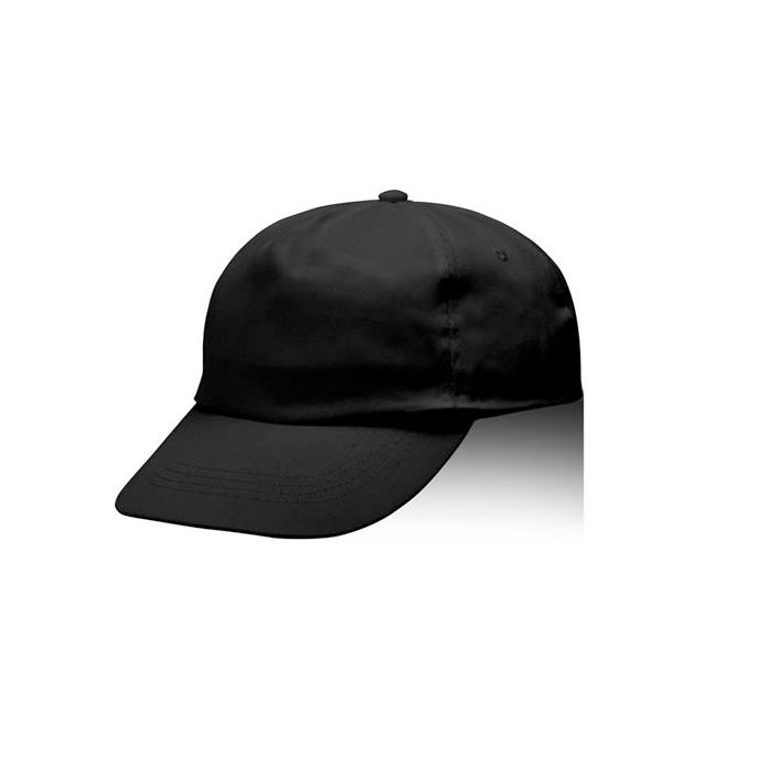 Gorra de poliéster y algodón en distintos colores 125 g/m2 color negro vista 11