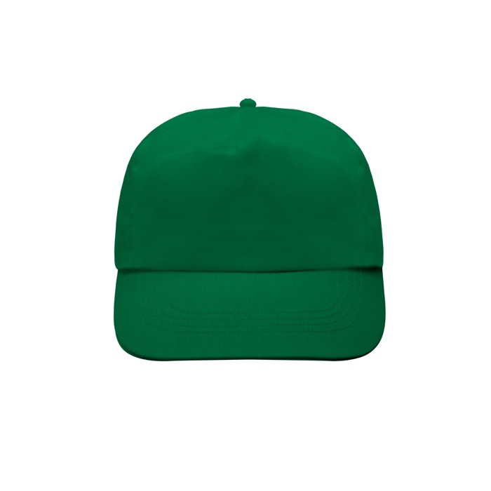 Gorra de poliéster y algodón en distintos colores 125 g/m2 color verde vista 1