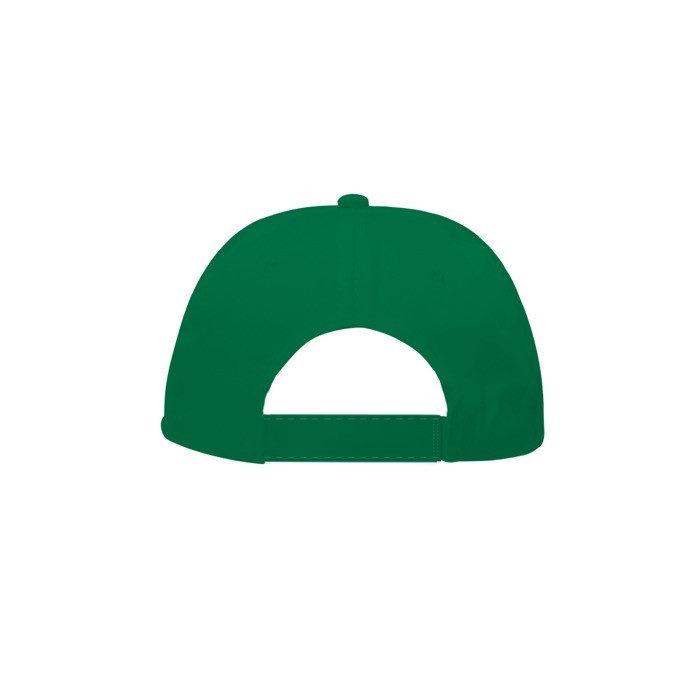 Gorra de poliéster y algodón en distintos colores 125 g/m2 color verde vista 2
