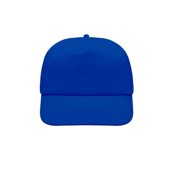 Gorra de poliéster y algodón en distintos colores 125 g/m2 color azul real vista 1