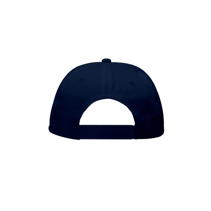 Gorra de poliéster y algodón en distintos colores 125 g/m2 color azul marino vista 2