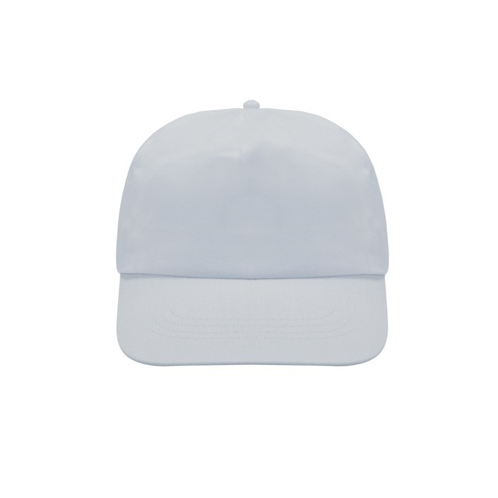 Gorra de poliéster y algodón en distintos colores 125 g/m2 color gris claro vista 1