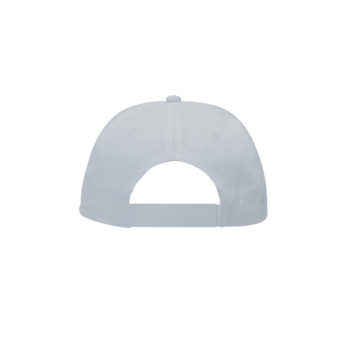 Gorra de poliéster y algodón en distintos colores 125 g/m2 color gris claro vista 2