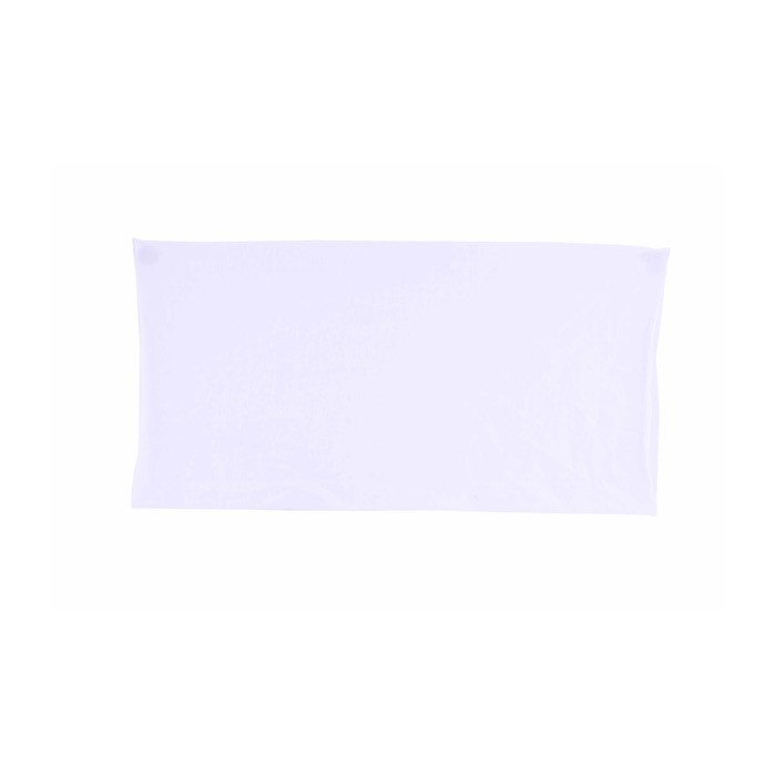 Braga de poliéster y elastano para proteger boca y nariz color blanco vista 1 Braga de poliéster y elastano para proteger boca y nariz color blanco vista 1