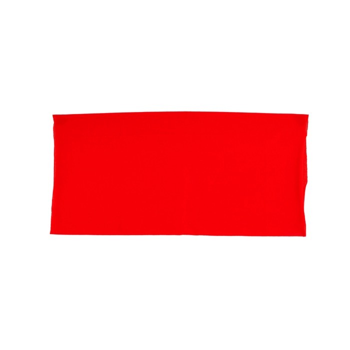 Braga de poliéster y elastano para proteger boca y nariz color rojo vista 1 Braga de poliéster y elastano para proteger boca y nariz color rojo vista 1