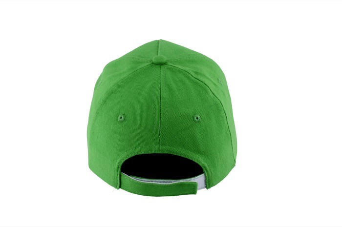 Gorra infantil de algodón con detalle de color en visera 255 g/m2 vista 1