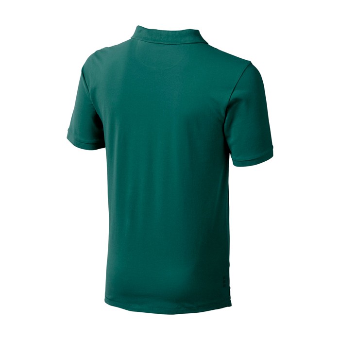 Polo de manga corta de hombre de algodón en piqué 200 g/m2 Elevate Life vista trasera Polo de manga corta de hombre de algodón en piqué 200 g/m2 Elevate Life vista trasera