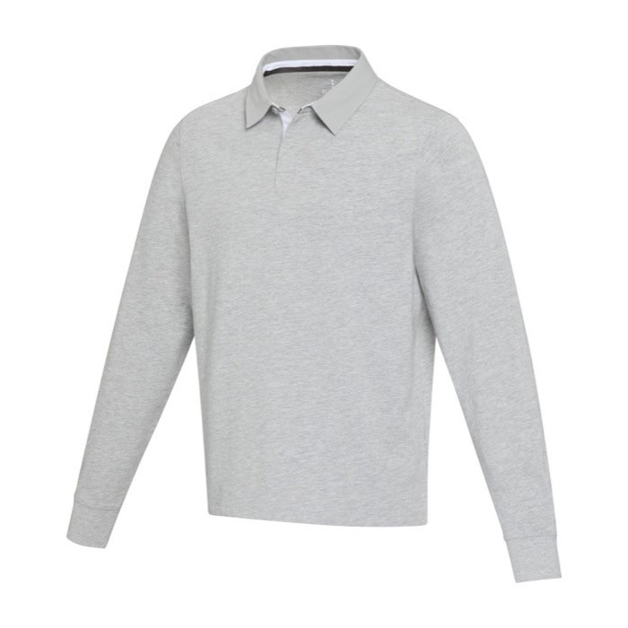 Polo unisex de algodón orgánico estilo rugby 280 g/m2 Elevate NXT Polo unisex de algodón orgánico estilo rugby 280 g/m2 Elevate NXT