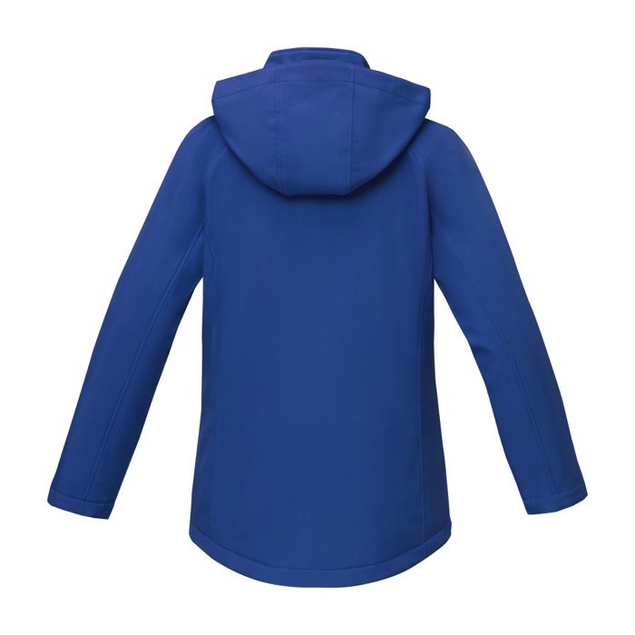 Chaqueta de poliéster para mujer 250 g/m2 Elevate Essentials color azul segunda vista trasera Chaqueta de poliéster para mujer 250 g/m2 Elevate Essentials color azul segunda vista trasera