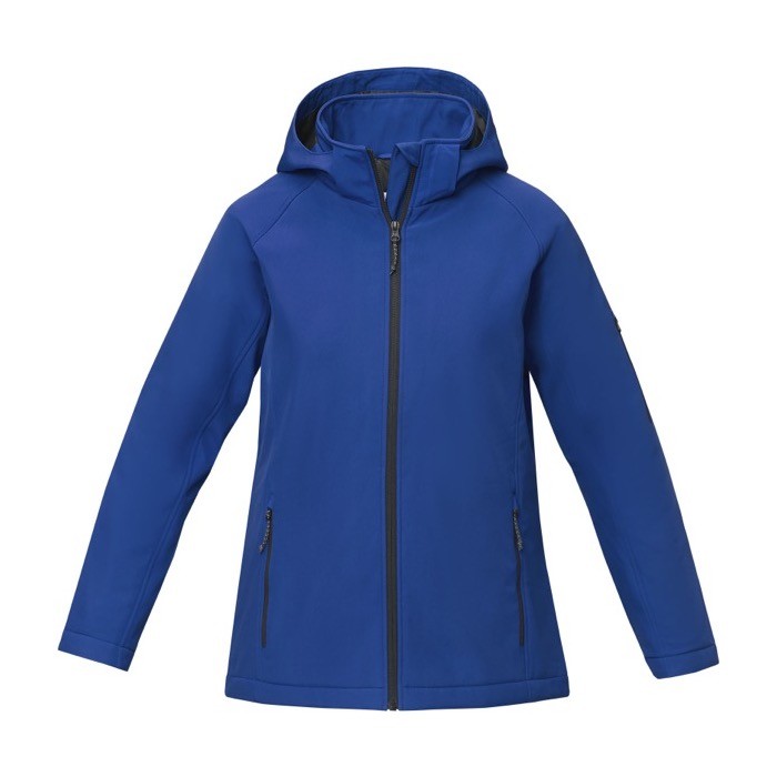 Chaqueta de poliéster para mujer 250 g/m2 Elevate Essentials color azul segunda vista frontal Chaqueta de poliéster para mujer 250 g/m2 Elevate Essentials color azul segunda vista frontal