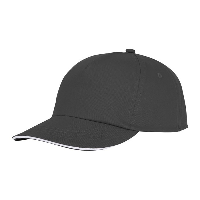 Gorra de algodón personalizada 175 g/m2 color gris oscuro Gorra de algodón personalizada 175 g/m2 color gris oscuro