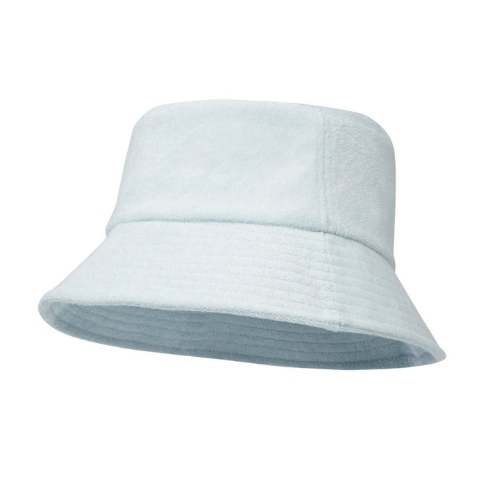 Sombrero de rizo reciclado extrasuave y colores soft 230 g/m2 color azul pastel