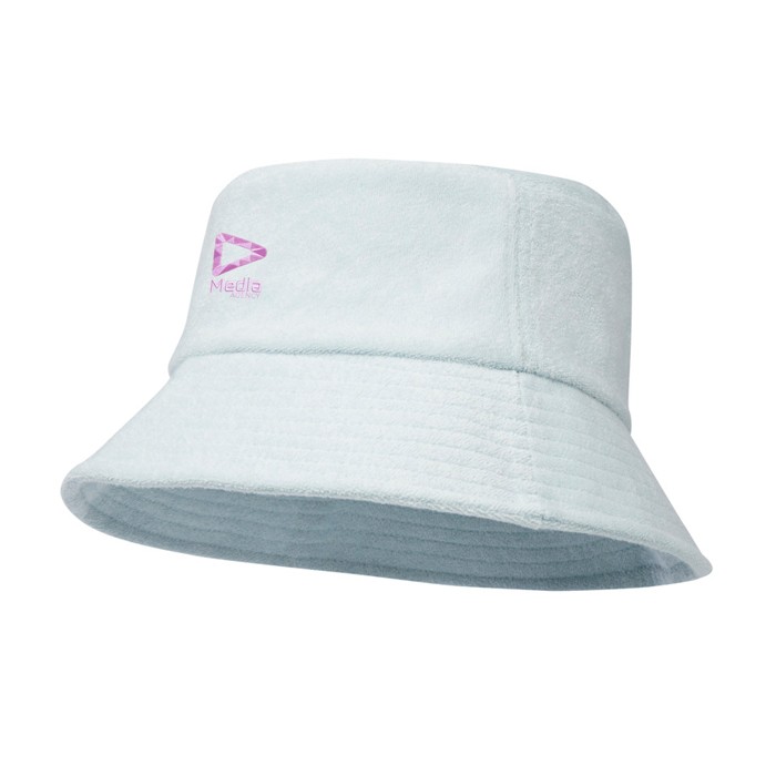 Sombrero de rizo reciclado extrasuave y colores soft 230 g/m2