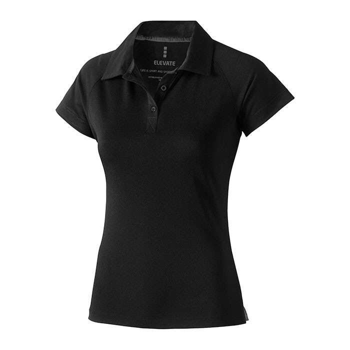 Polo tecnico logo bordado para mujer poliester 220 g m2 Elevate Life