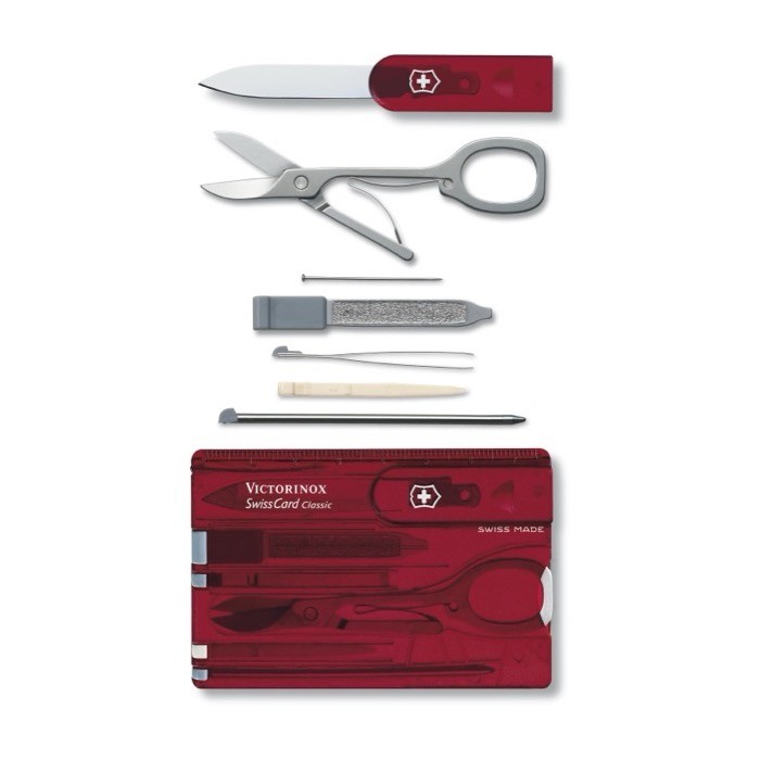 Caja de múltiples herramientas Victorinox SwissCard Classic tercera vista
